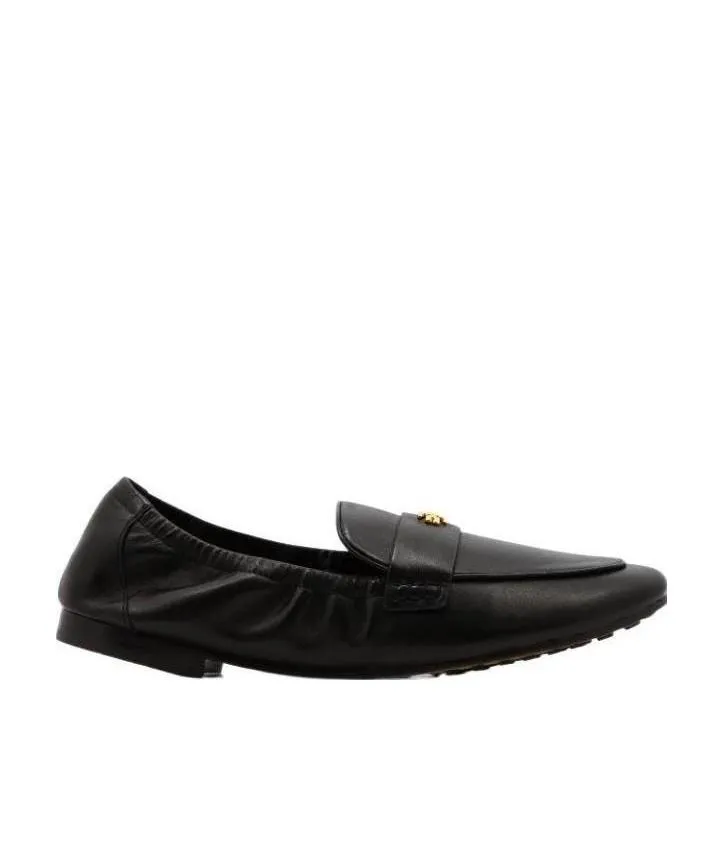 Tory Burch Logo Plaque Slip-On Ballet Loafers