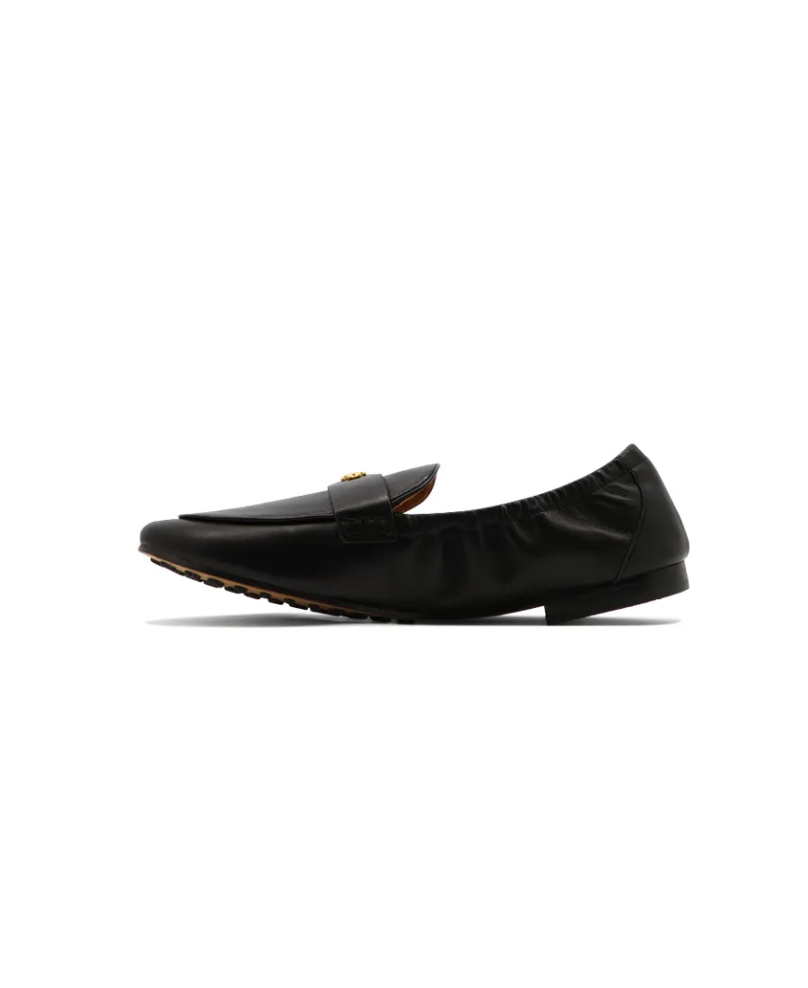 Tory Burch Logo Plaque Slip-On Ballet Loafers