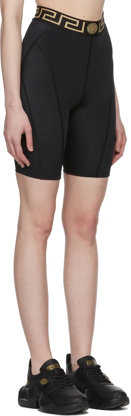 Versace Greca Border Knee-Length Cycling Shorts