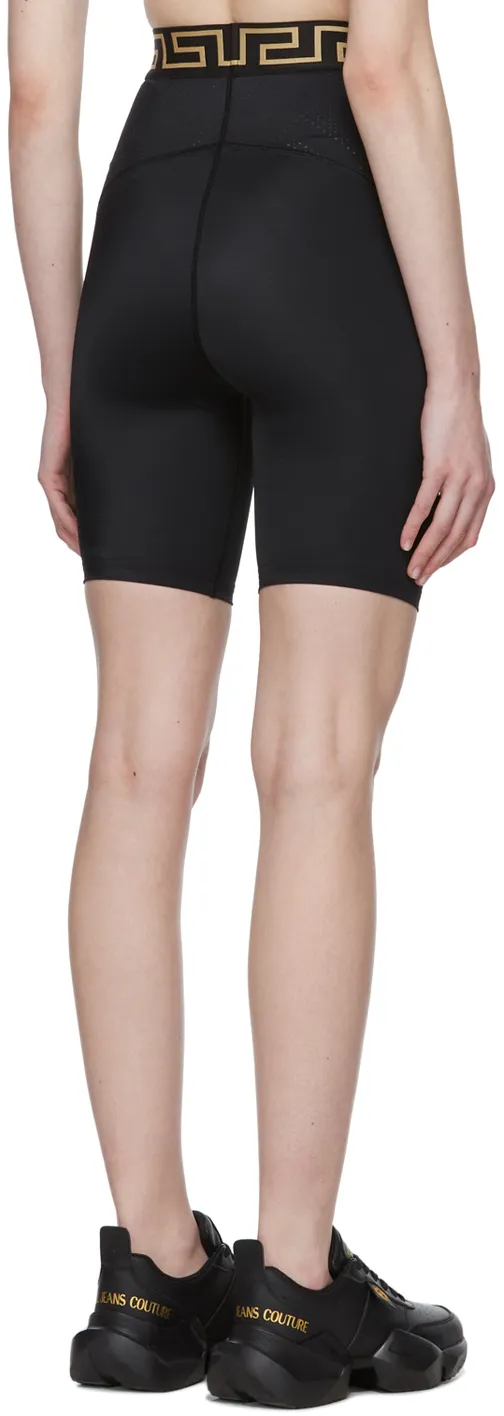 Versace Greca Border Knee-Length Cycling Shorts