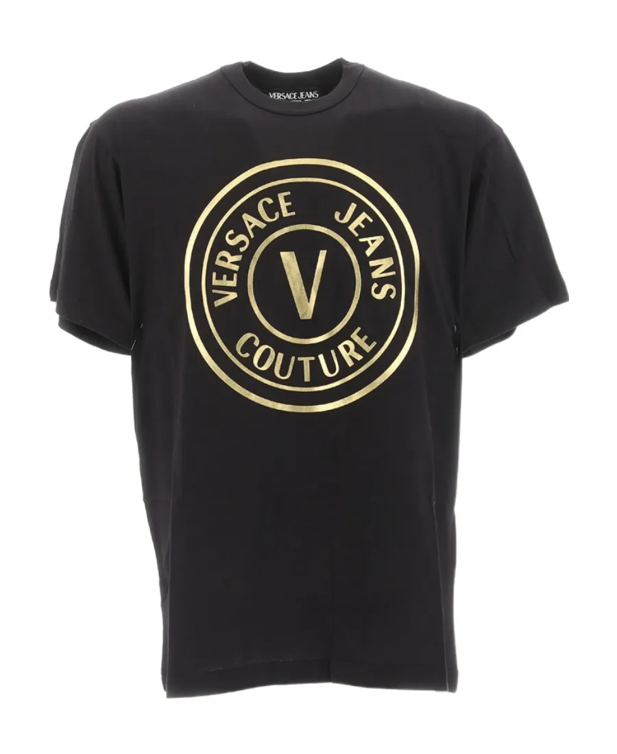 Versace Jeans Couture Logo-Printed Crewneck T-Shirt