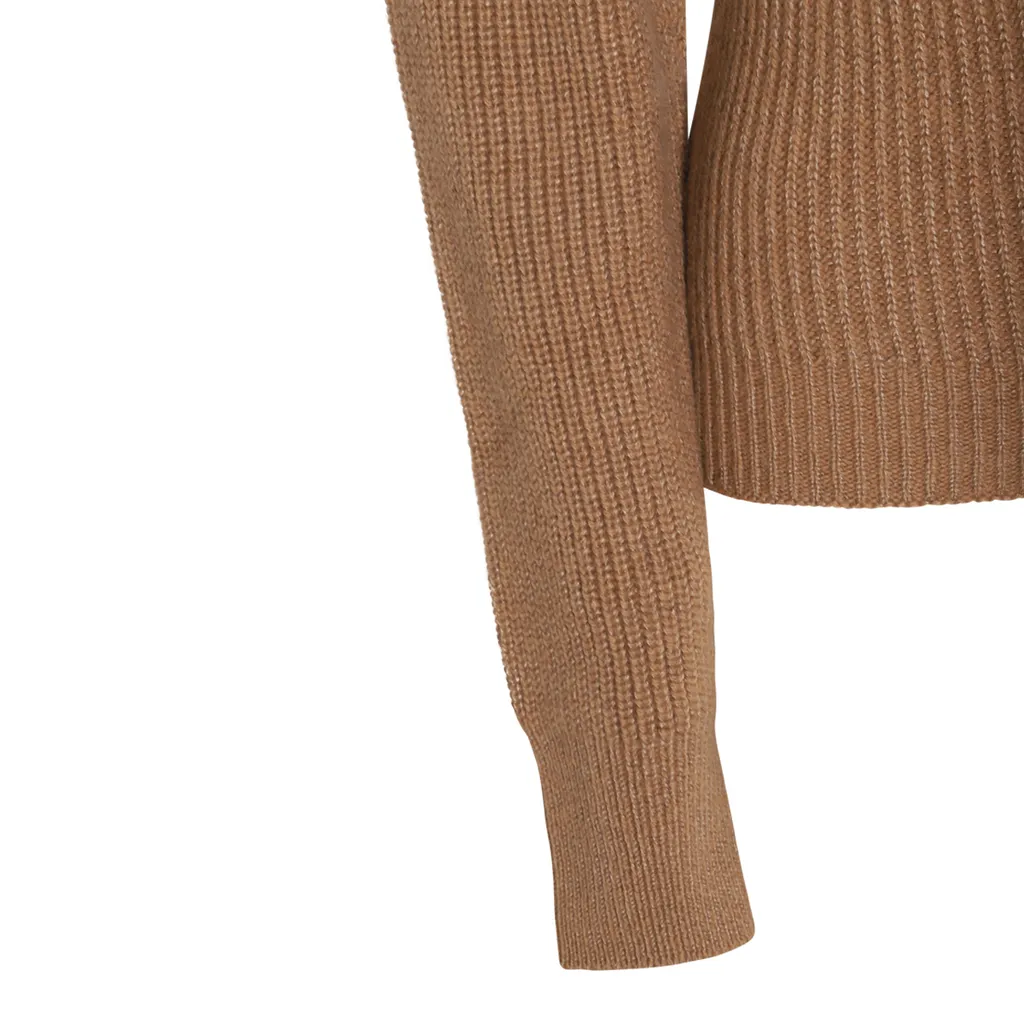 Stella Mccartney Ribbed Knitted Long Sleeved Jumper