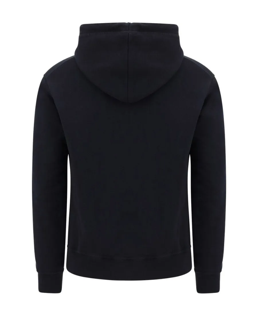 Dsquared2 Logo Printed Drawstring Hoodie