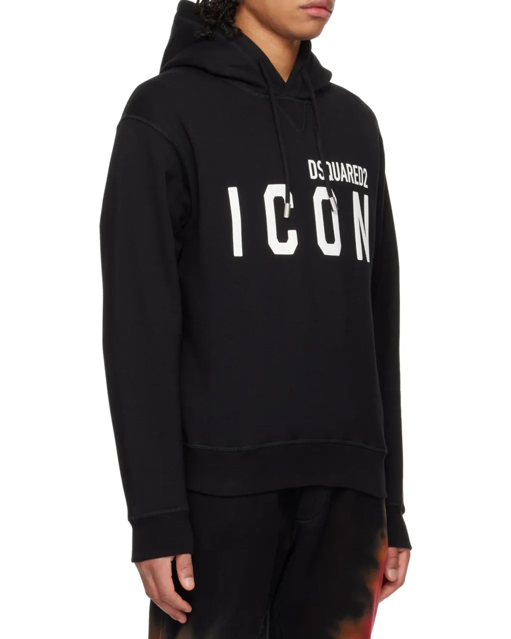 Dsquared2 Logo Printed Drawstring Hoodie