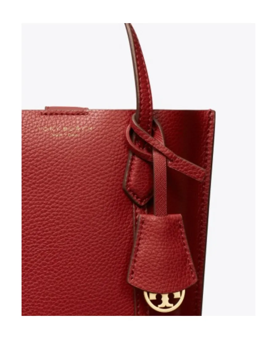 Tory Burch Perry Logo Plaque Mini Tote Bag