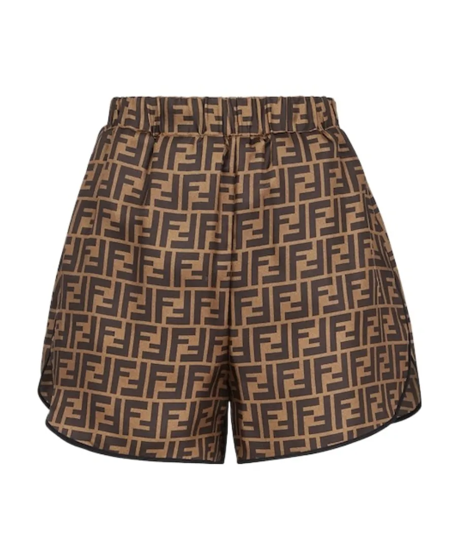 Fendi Ff Monogrammed Short-Sleeve Pyjamas Set