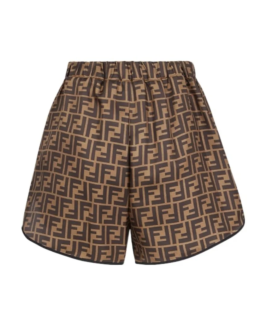 Fendi Ff Monogrammed Short-Sleeve Pyjamas Set