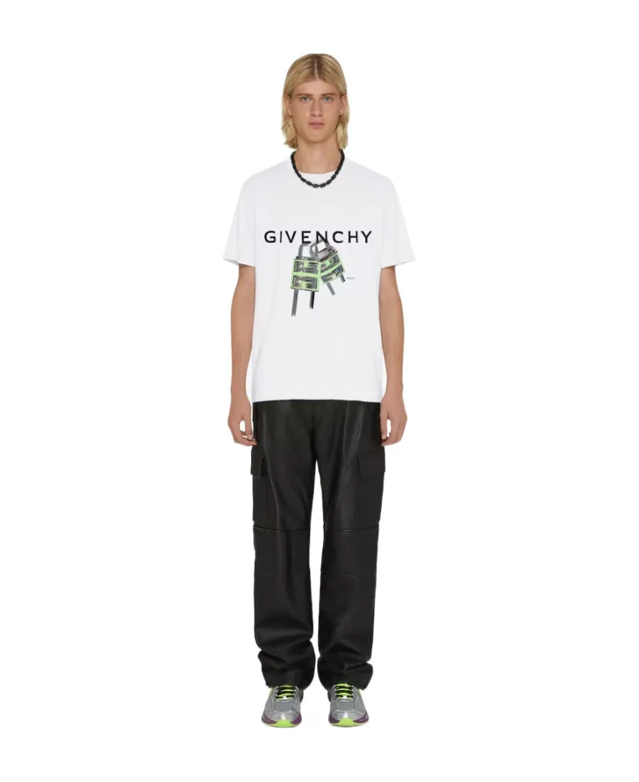 Givenchy 4G Lock Slim Fit T-Shirt