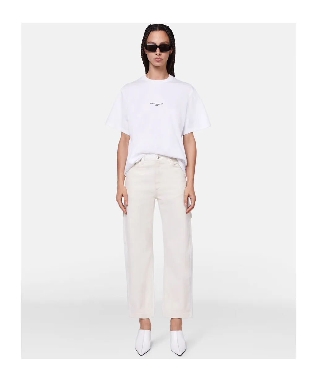 Stella Mccartney High-Waist Straight-Leg Jeans