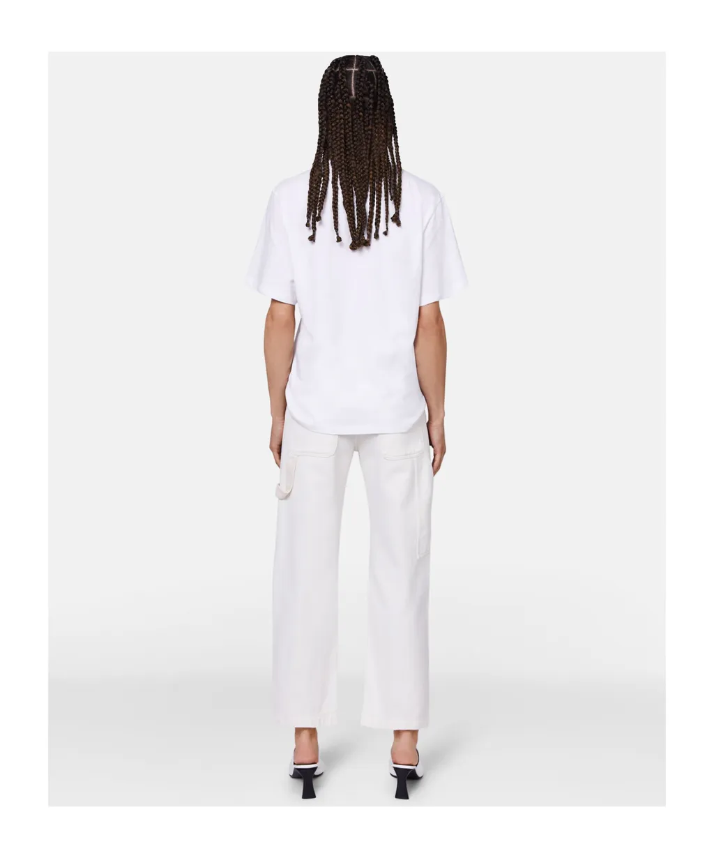 Stella Mccartney High-Waist Straight-Leg Jeans