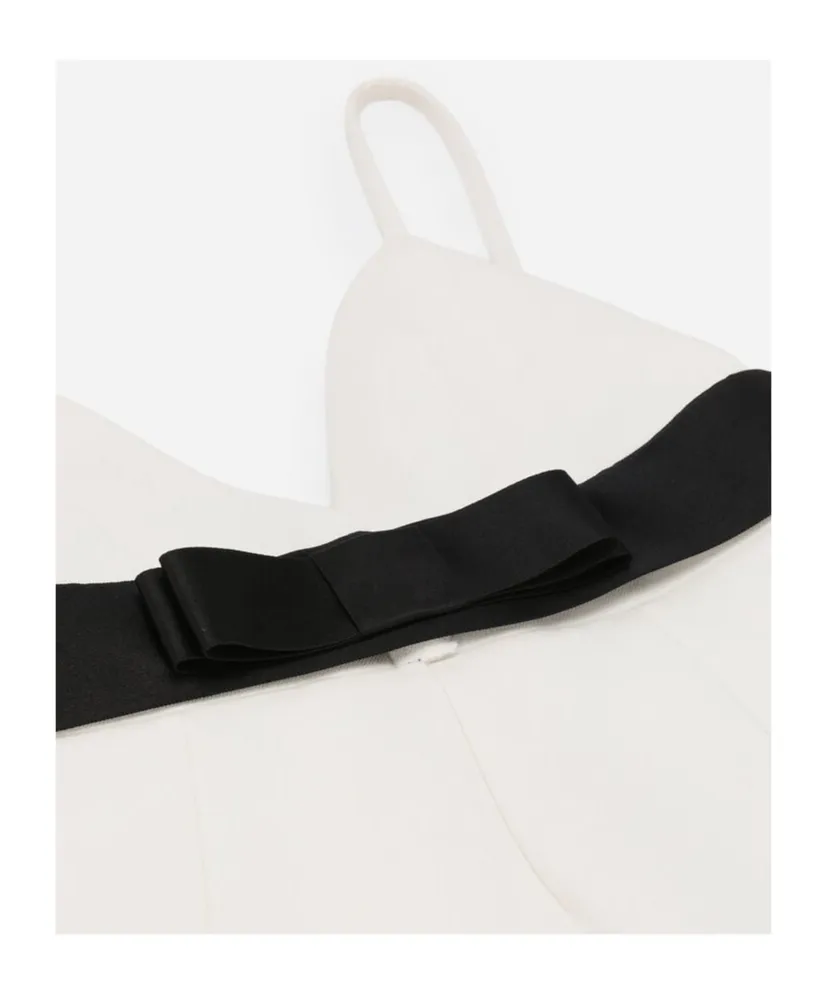 Dolce & Gabbana V-Neck Sleeveless Mini Dress