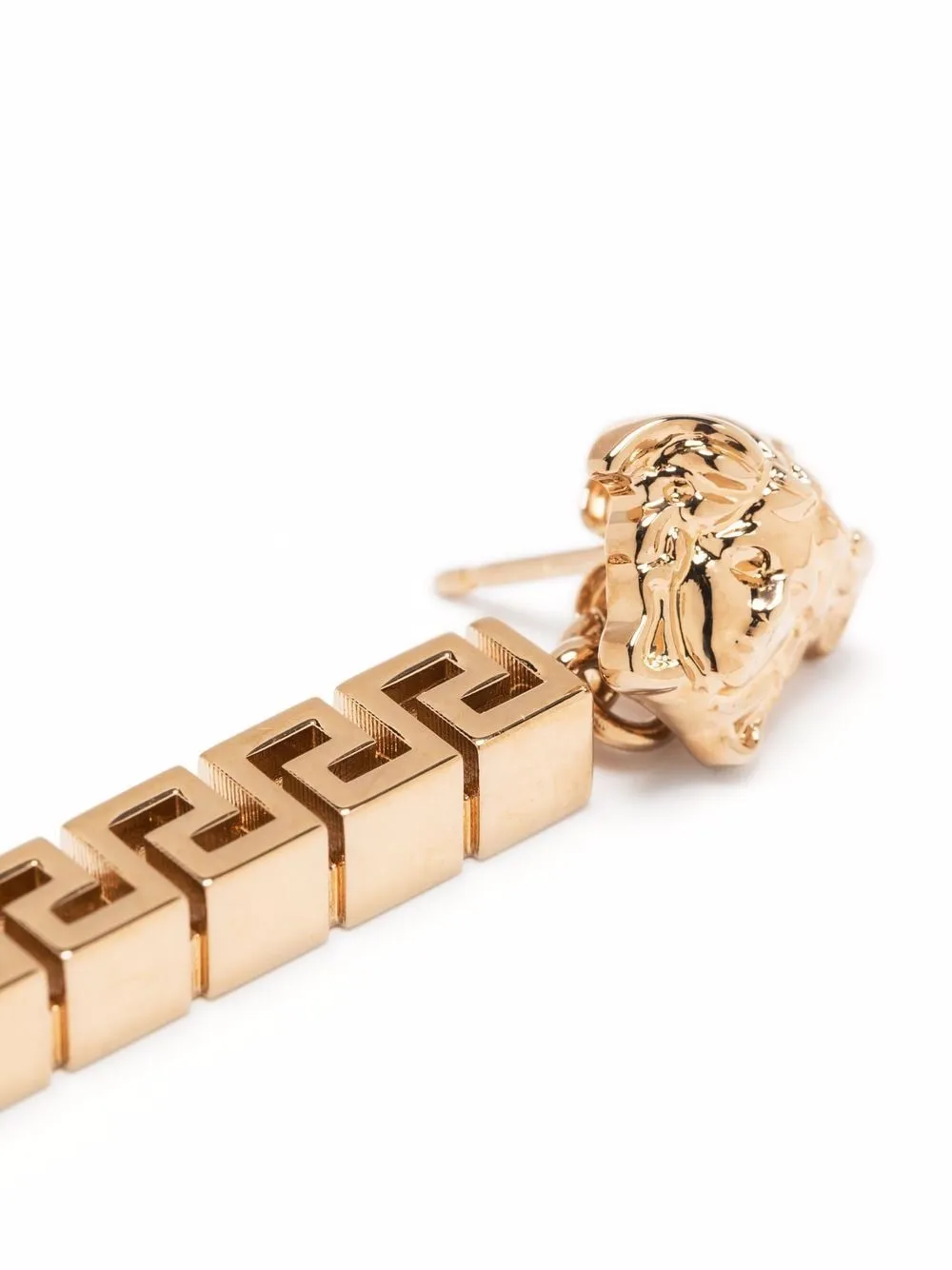 Versace Medusa-Head Greca Earrings