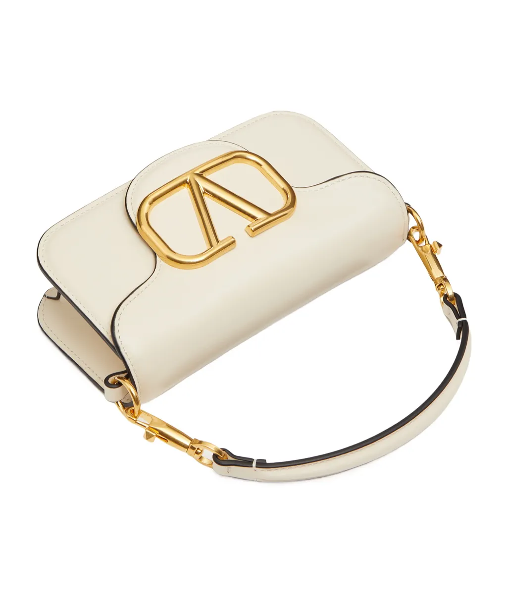 Valentino Locò Foldover Top Shoulder Bag