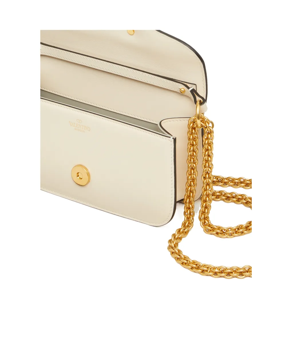 Valentino Locò Foldover Top Shoulder Bag