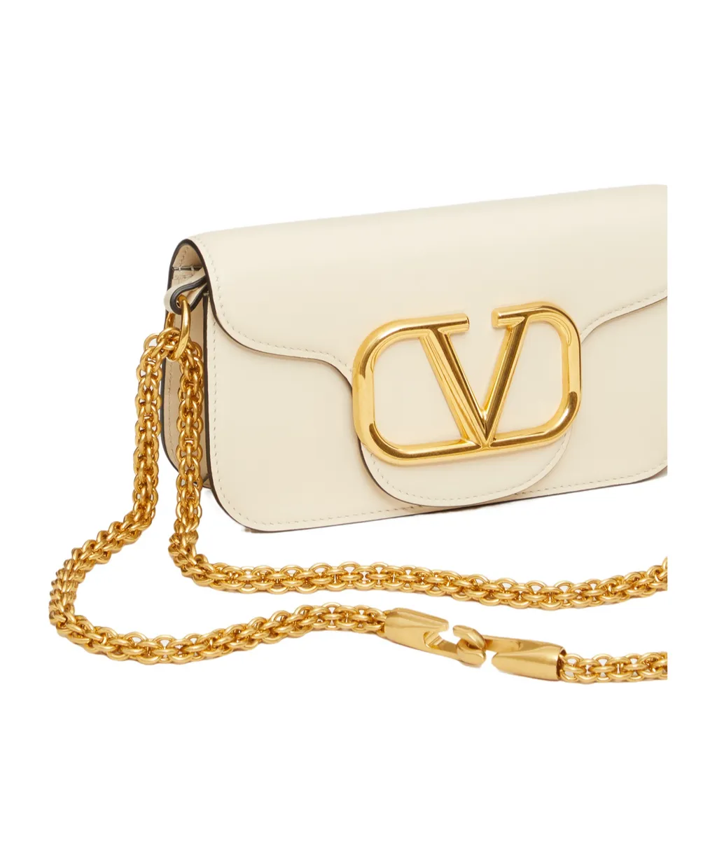 Valentino Locò Foldover Top Shoulder Bag