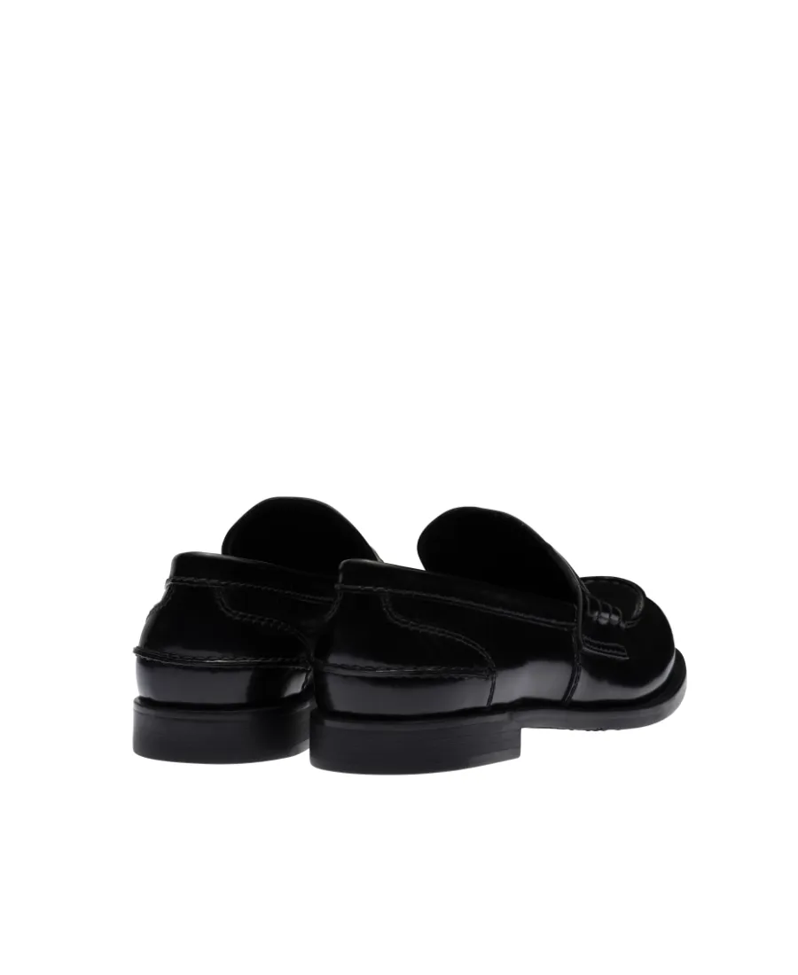 Miu Miu Round Toe Penny Loafers