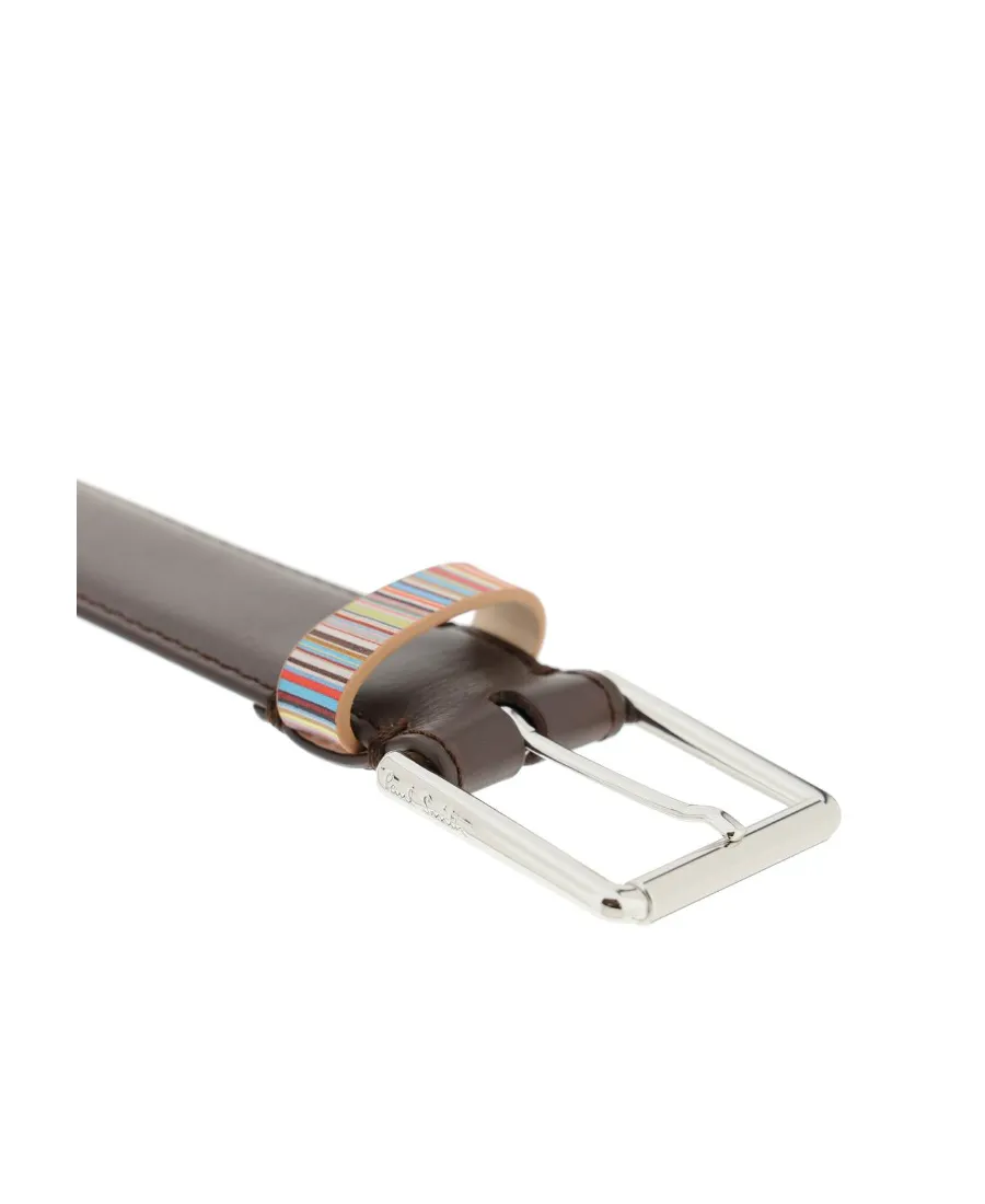 Paul Smith Signature Stripe Buckled Belt