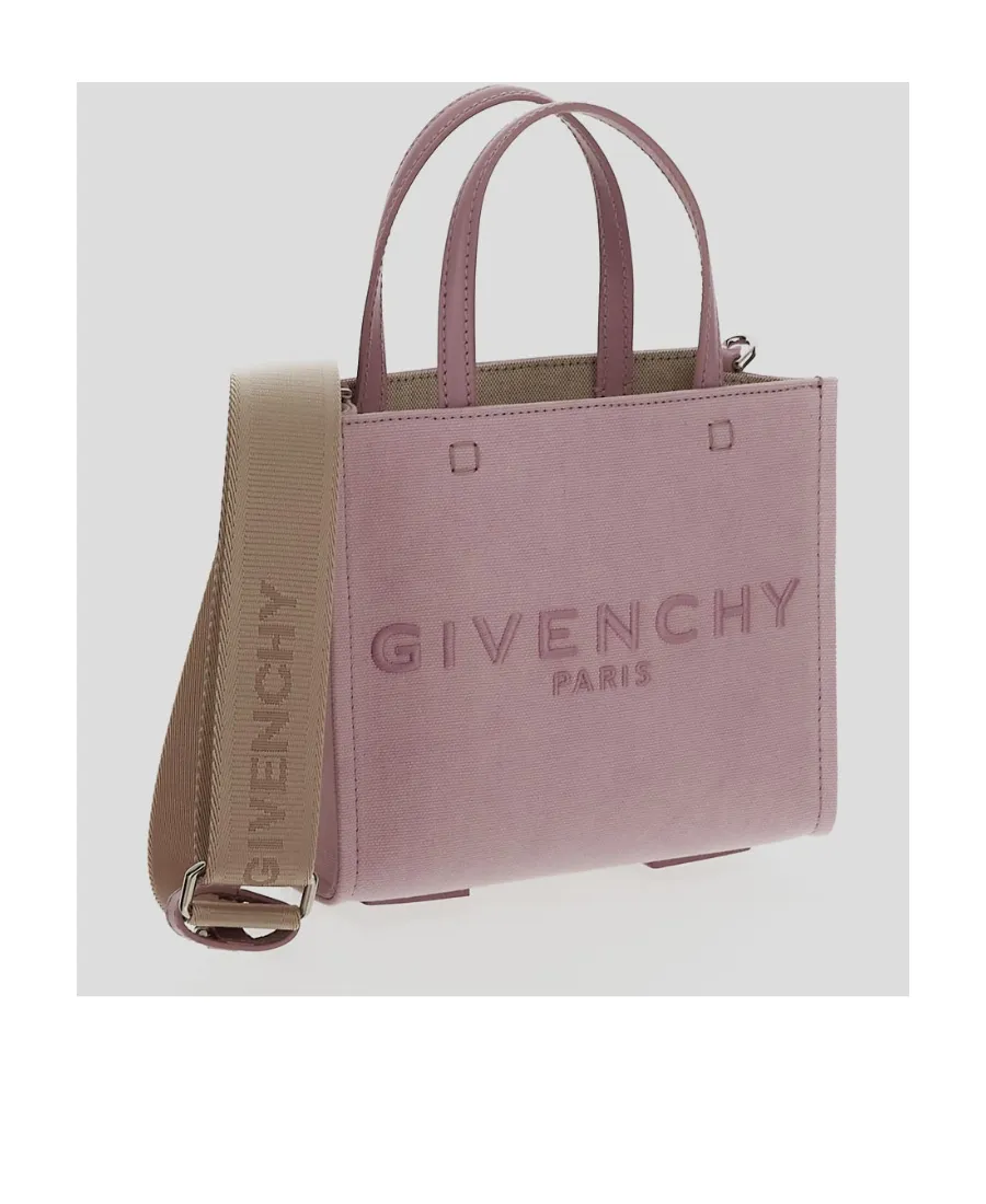 Givenchy Logo Embroidered Top Handle Bag
