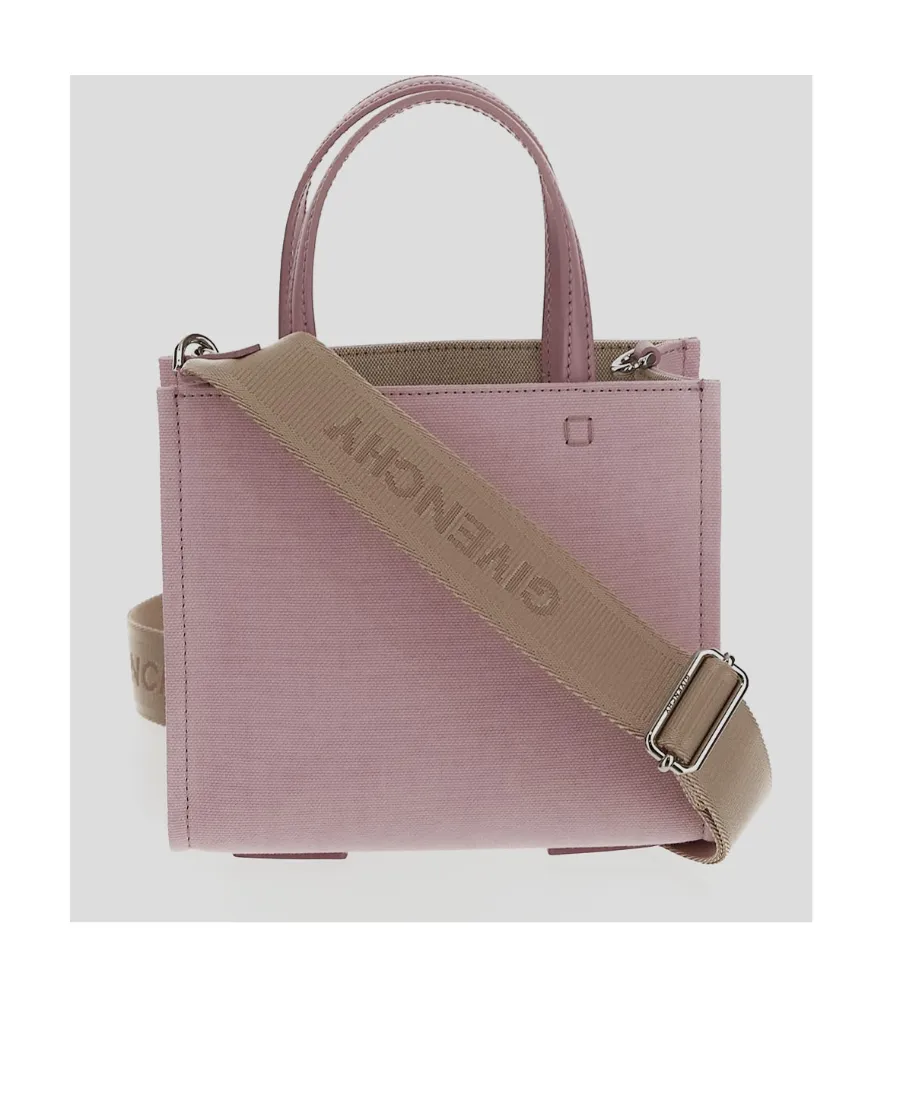 Givenchy Logo Embroidered Top Handle Bag