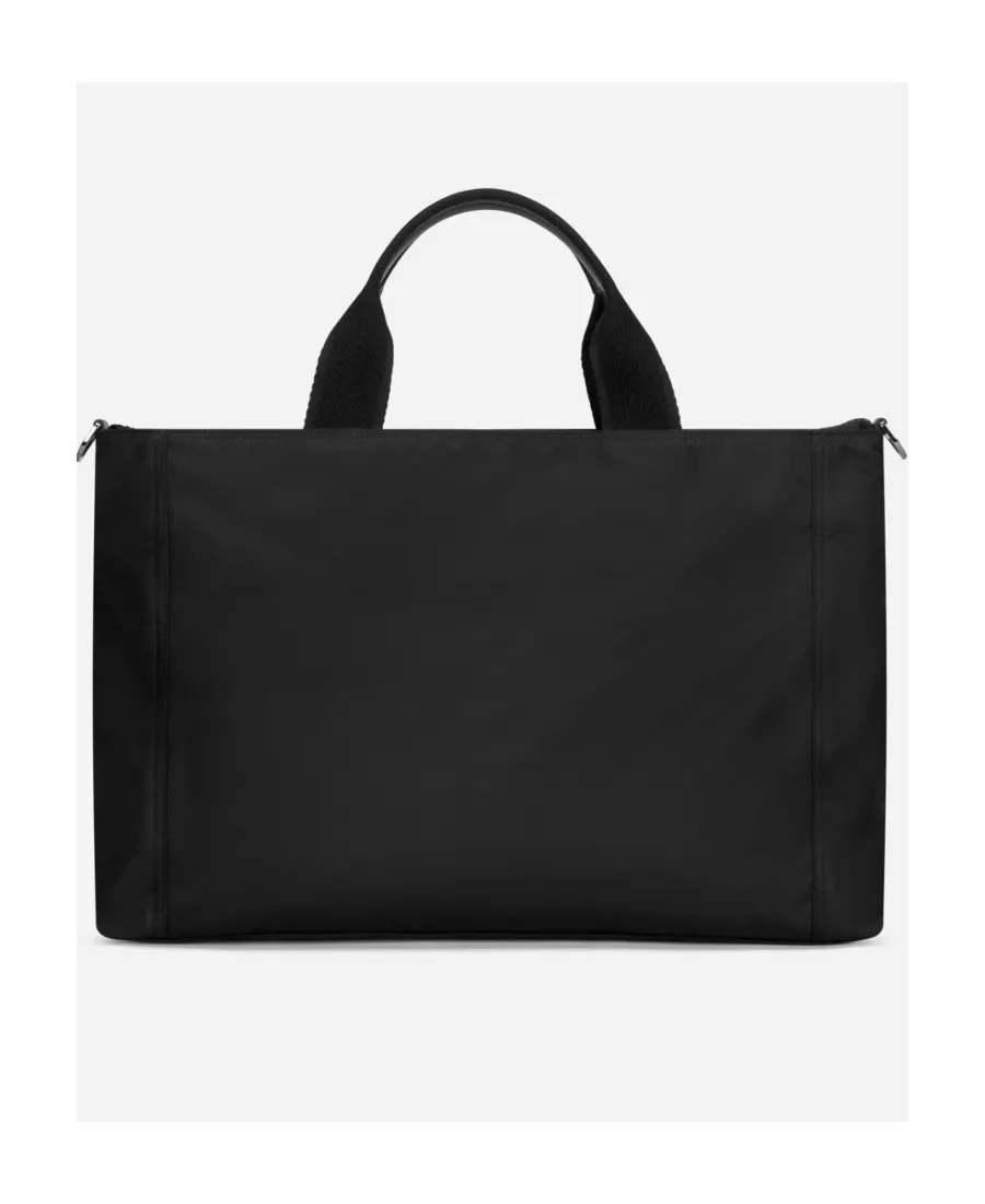 Dolce & Gabbana Logo Printed Zipped Travel Bag
