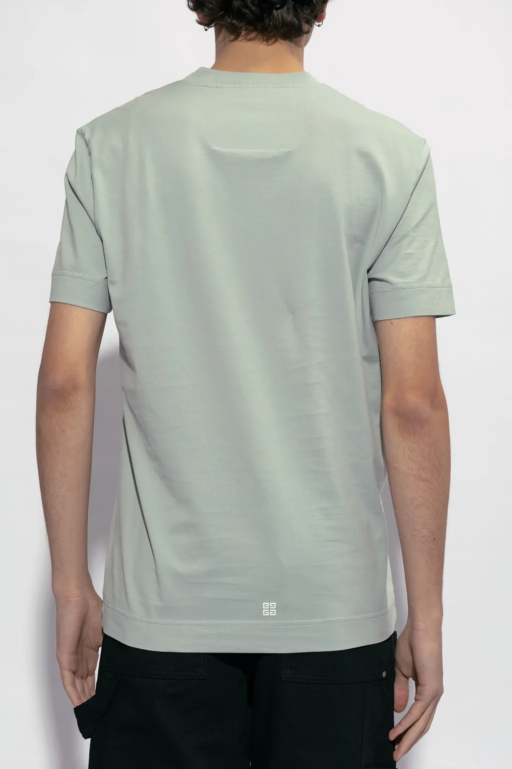 Givenchy Faded 4G Logo Printed Crewneck T-Shirt