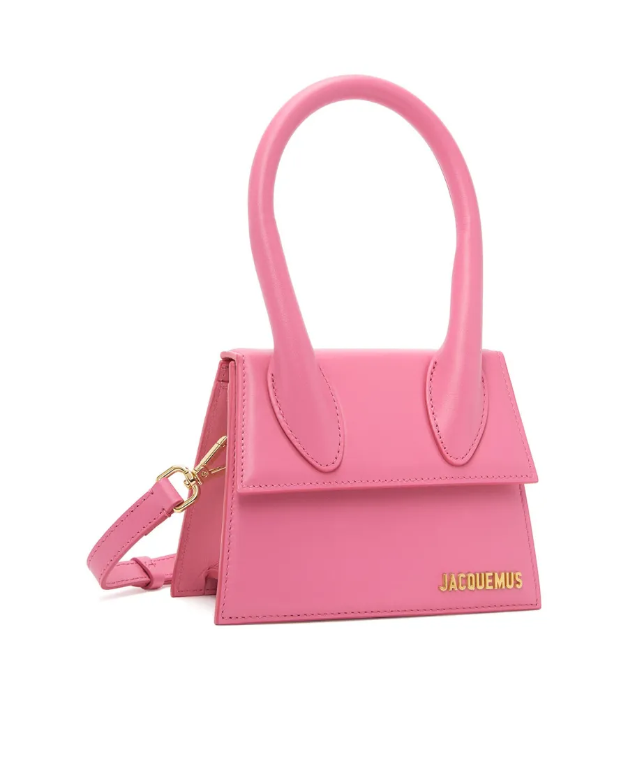 Jacquemus Le Chiquito Logo Lettering Mini Tote Bag