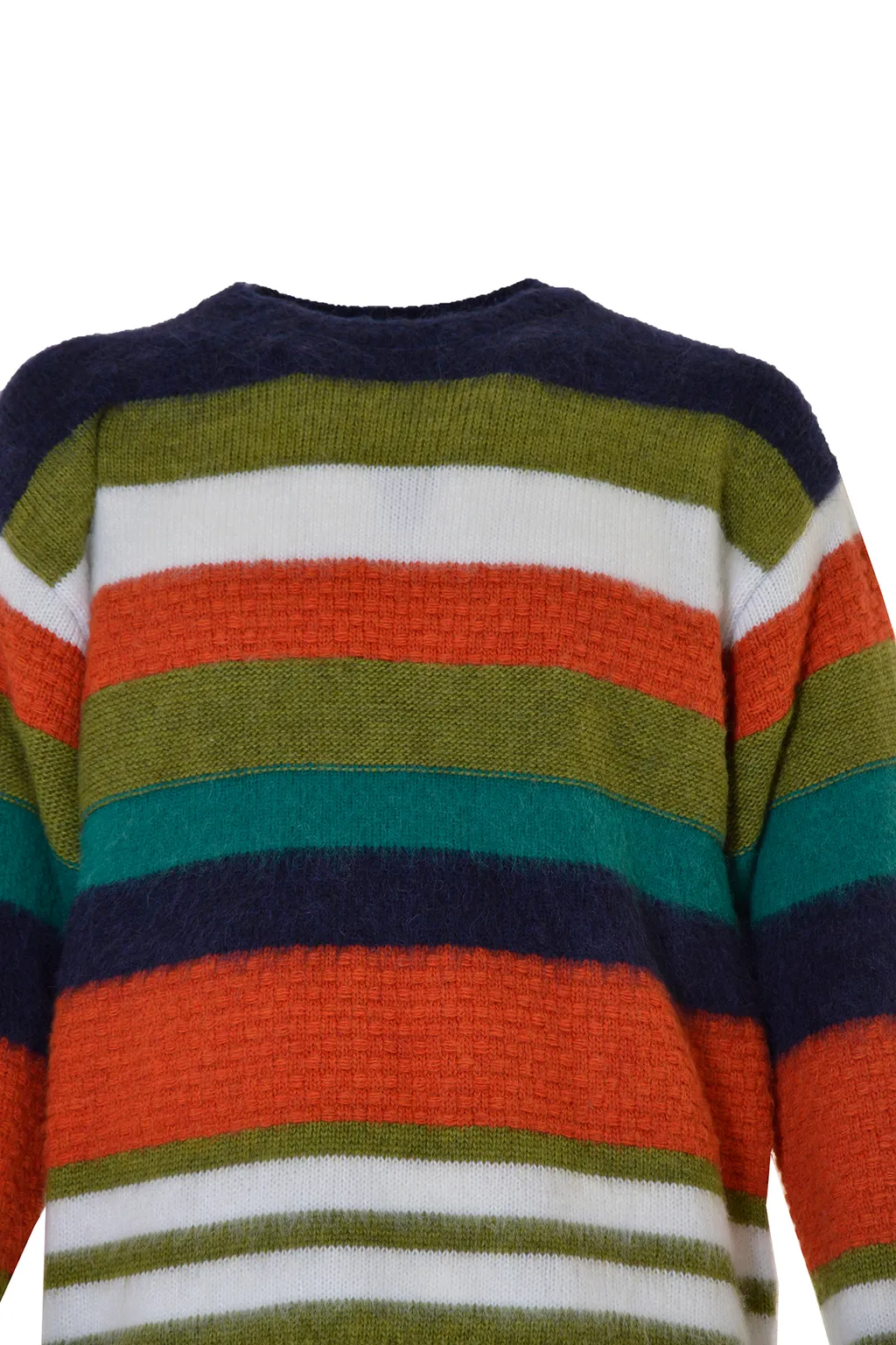 Striped Crew-Neck Jumper