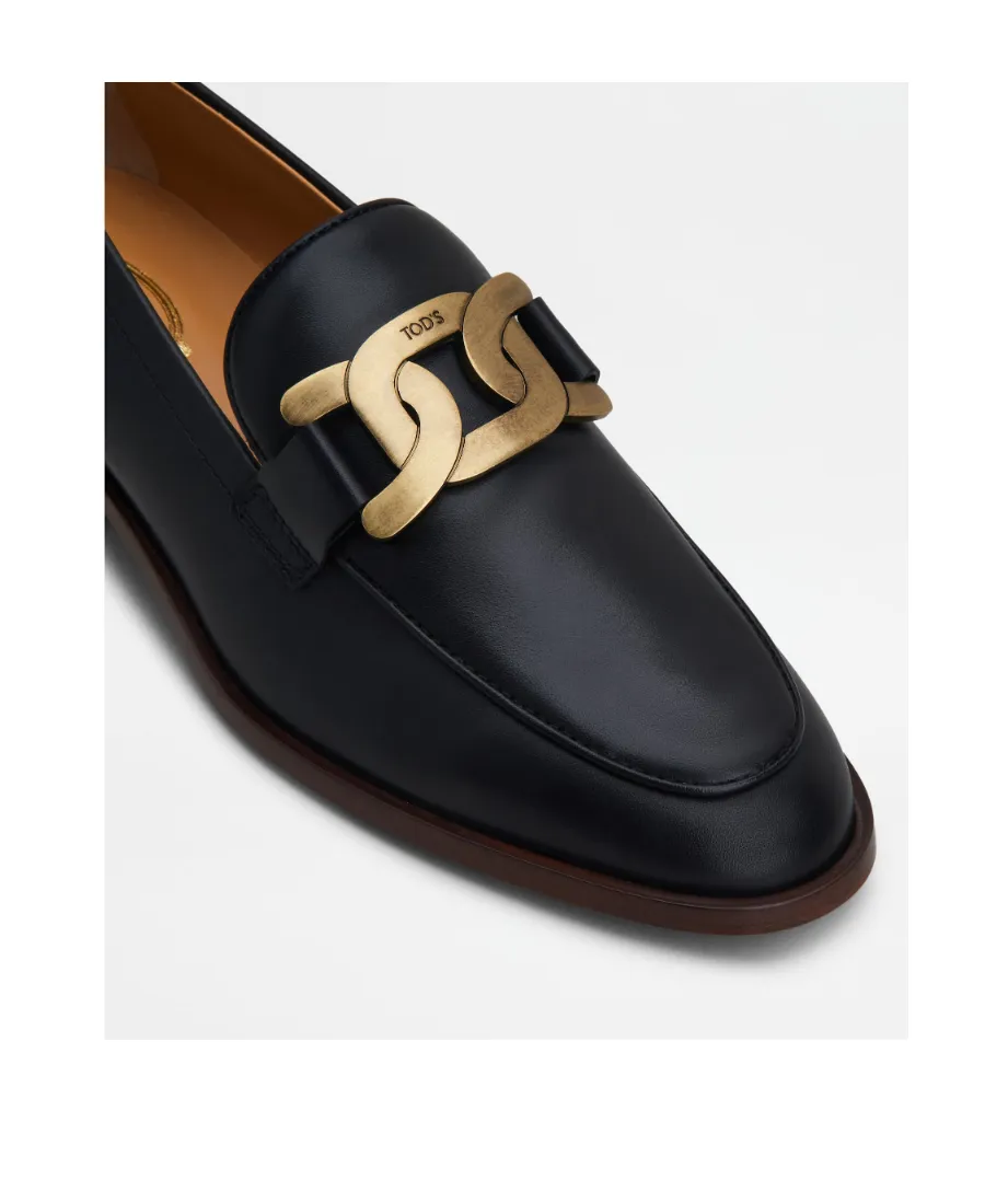 Tod's Chain-Link Detail Loafers