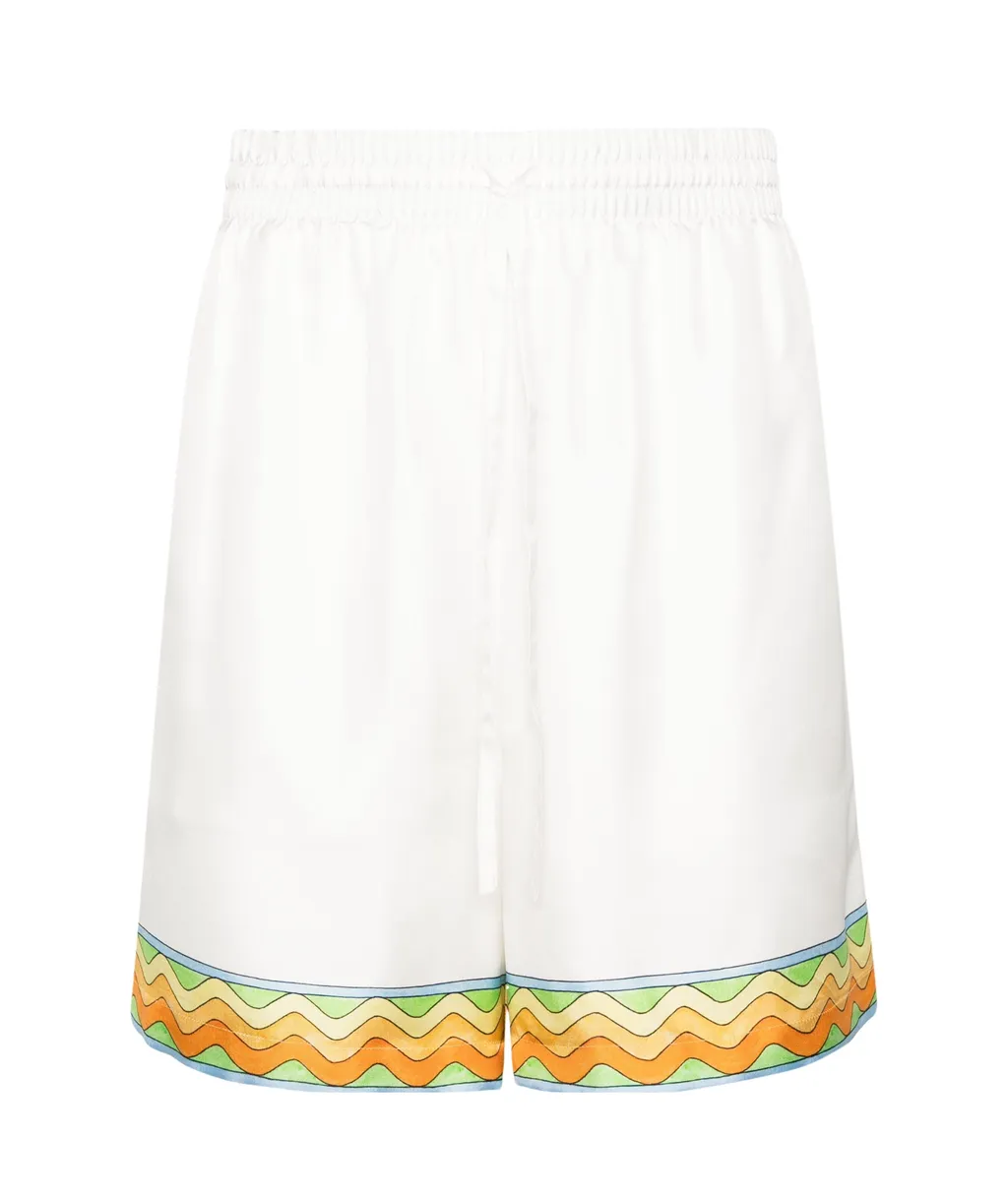 Casablanca Afro Cubism Tennis Club Shorts