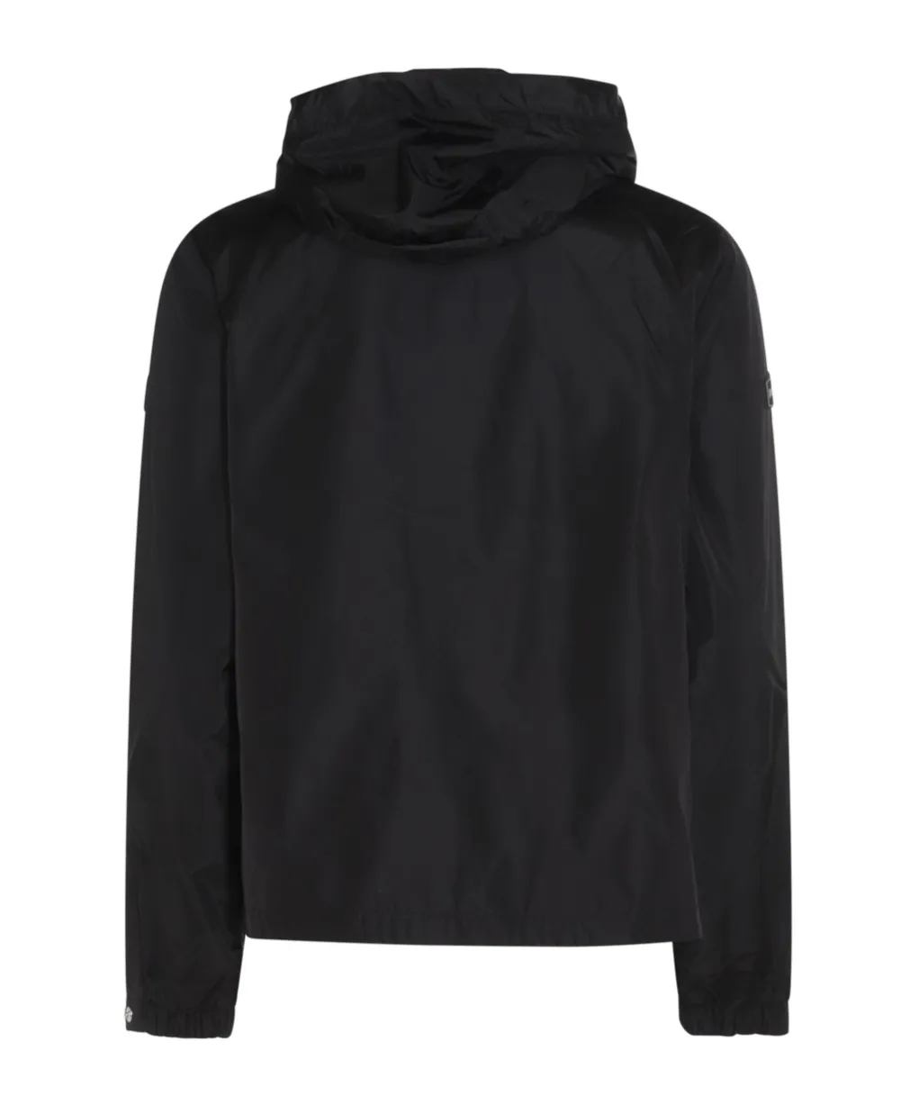 Rope And Hooded Casual Jacket