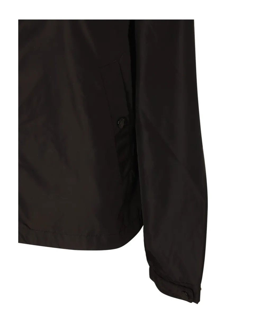 Rope And Hooded Casual Jacket