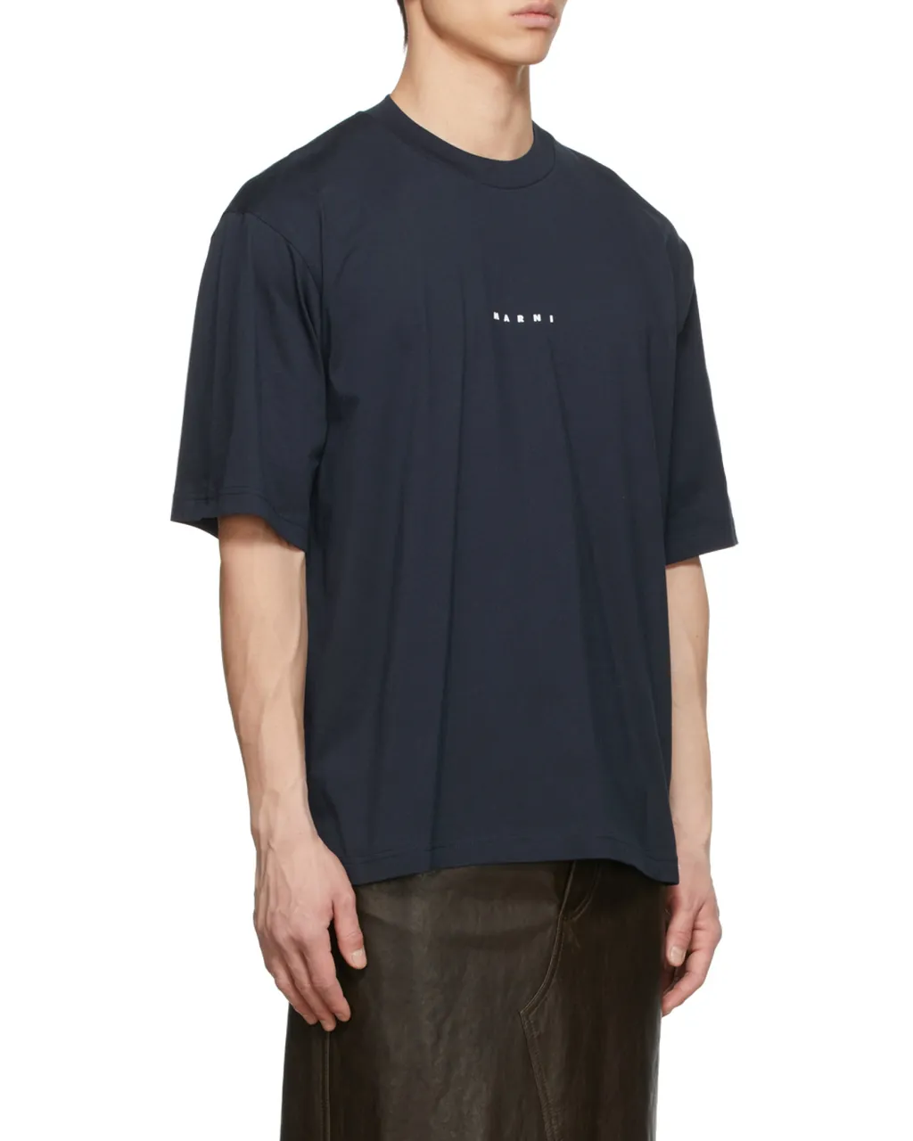 Marni Logo Printed Crewneck T-Shirt