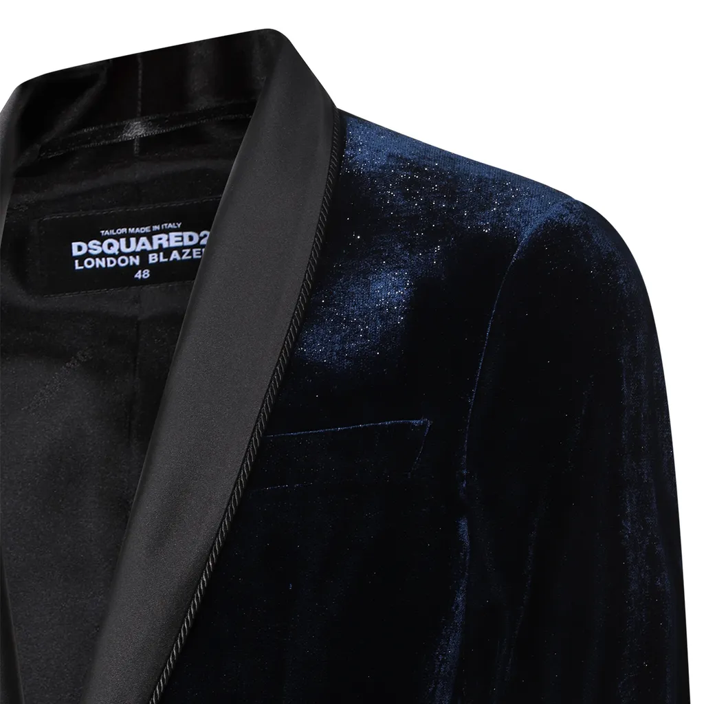 Dsquared2 Single-Breasted Velvet Tuxedo
