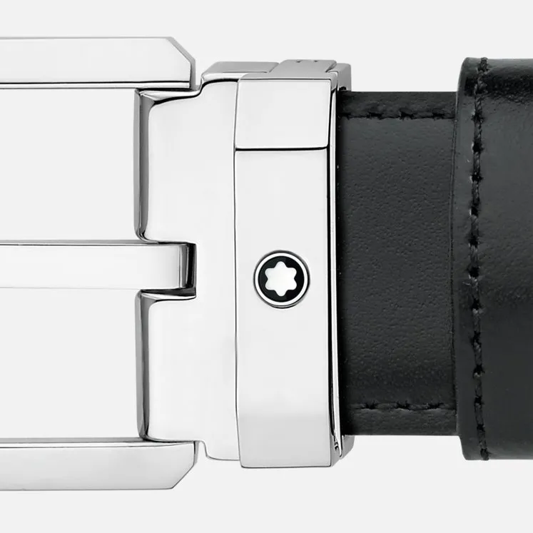 Montblanc Rectangular Buckle Double-Sided Belt