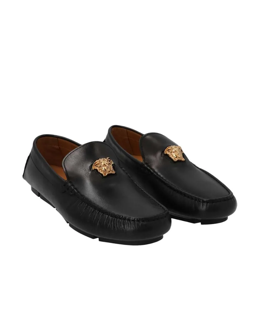 Versace Medusa Head Slip-On Loafers