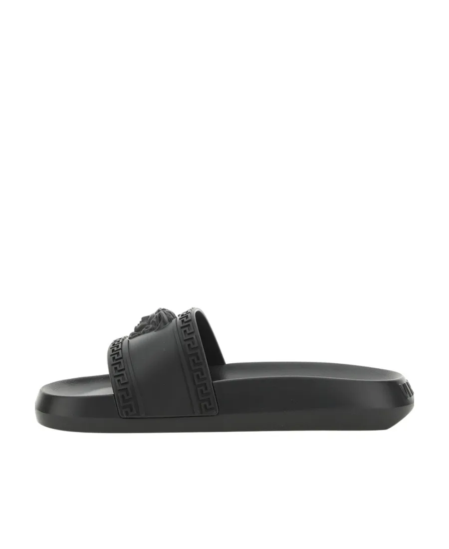 Versace Medusa Embossed Slip-On Slides