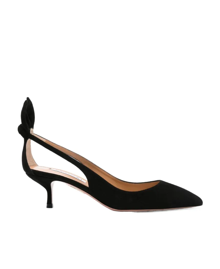 Aquazzura Bow Tie Pointed Toe Pumps