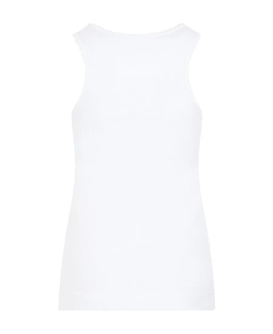 Givenchy 4G Logo Plaque Crewneck Tank Top