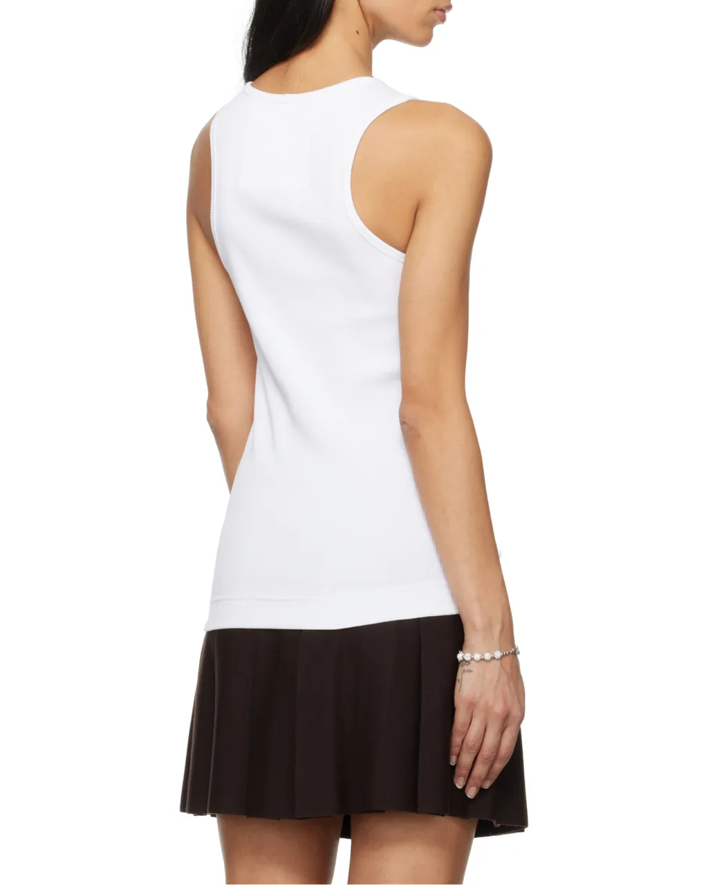 Givenchy 4G Logo Plaque Crewneck Tank Top
