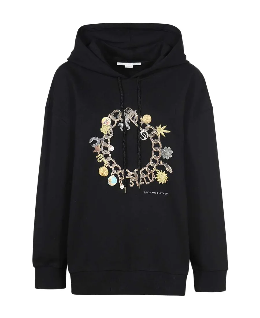 Stella Mccartney Graphic Printed Long Sleeved Hoodie
