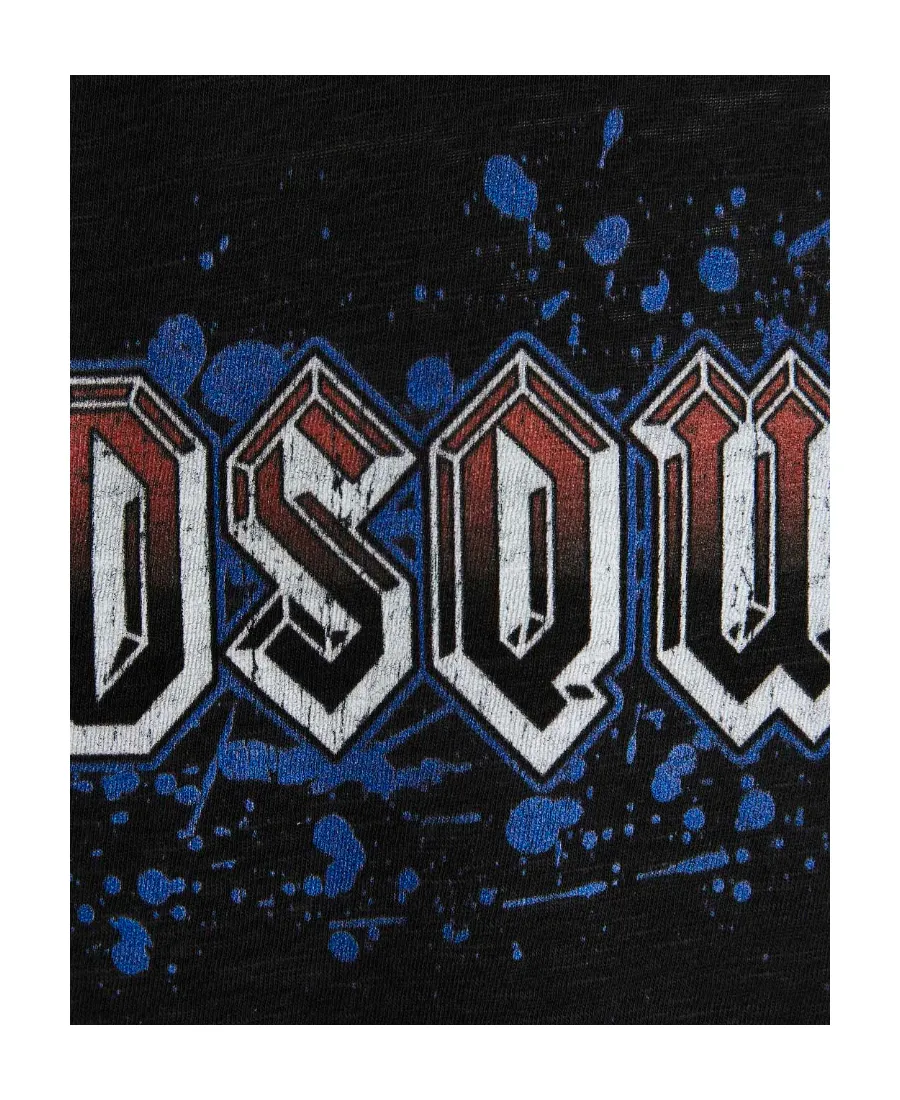 Dsquared2 Logo Printed Crewneck T-Shirt