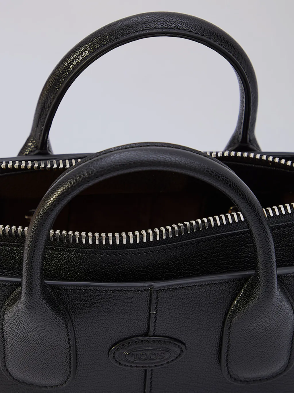 Tod's Logo Embossed Mini Tote Bag