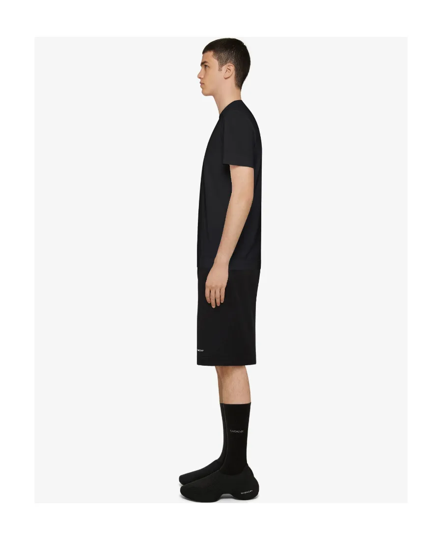 Givenchy Logo Printed Drawstring Shorts