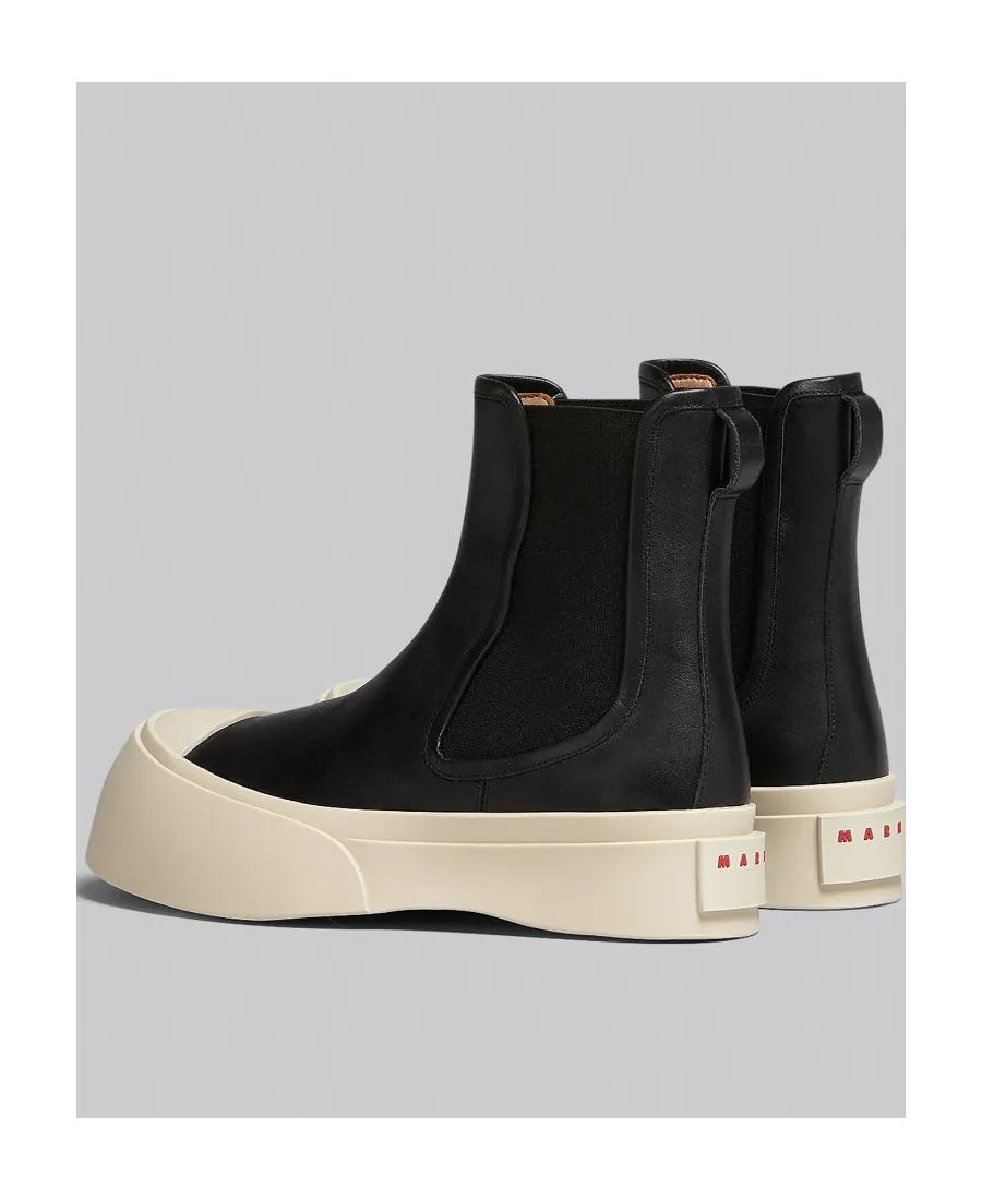 Marni Round Toe Chelsea Boots