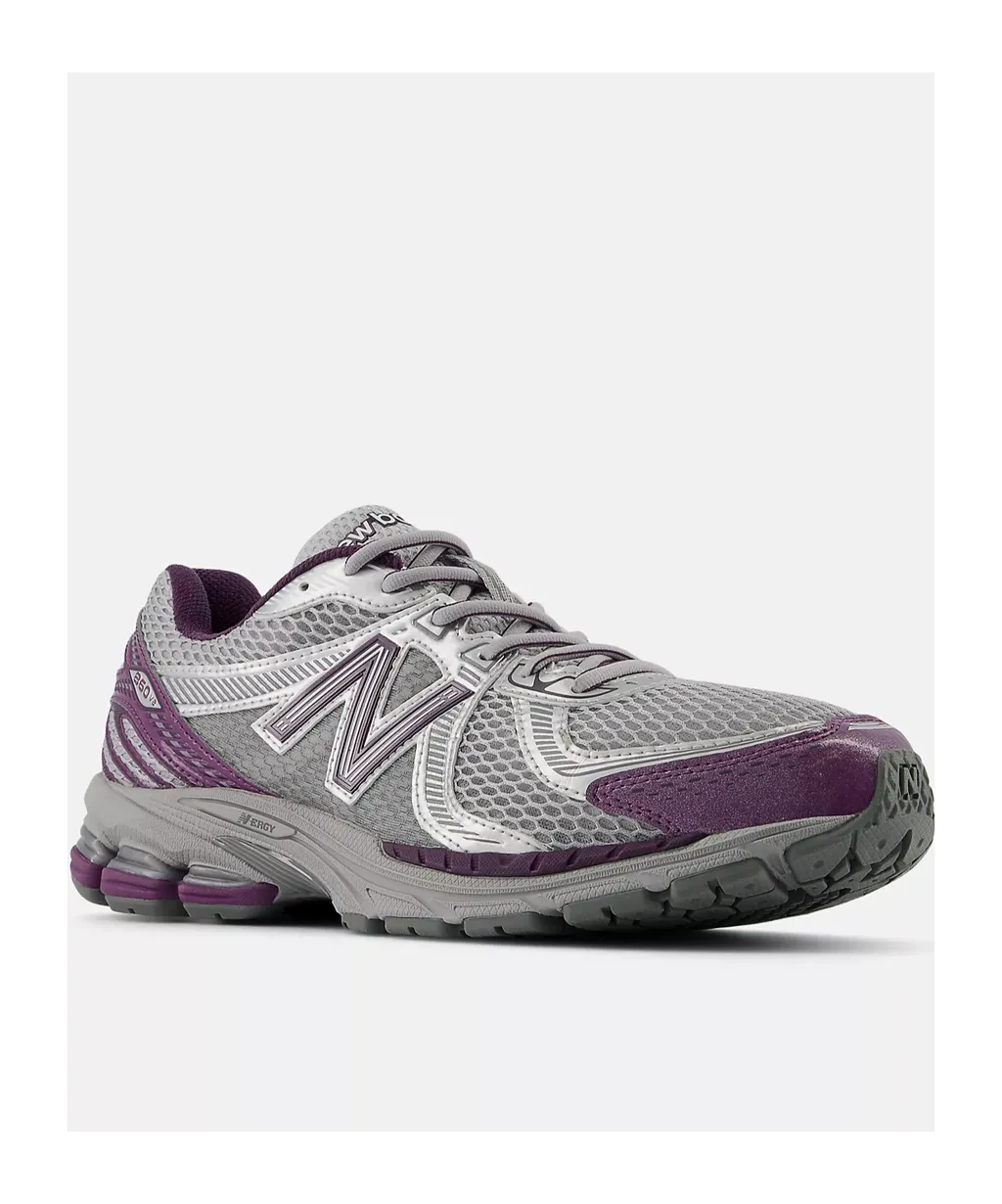 New Balance 860 V2 Lace-Up Sneakers Milky Way