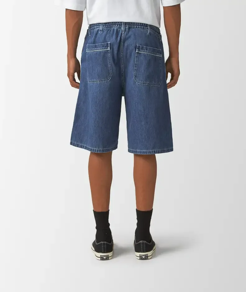 Marni Elastic Waist Denim Shorts