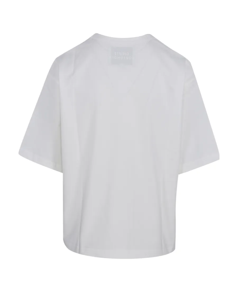 Studio Nicholson Lee Short Sleeved Crewneck T-Shirt