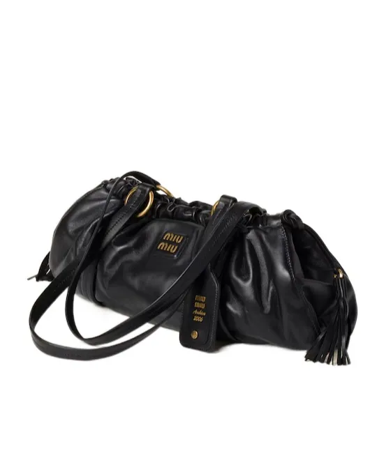 Miu Miu Joie Logo Plaque Shoulder Bag