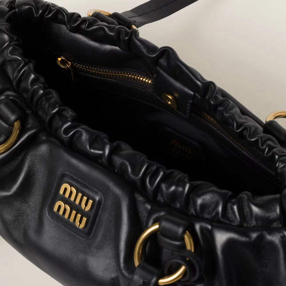 Miu Miu Joie Logo Plaque Shoulder Bag