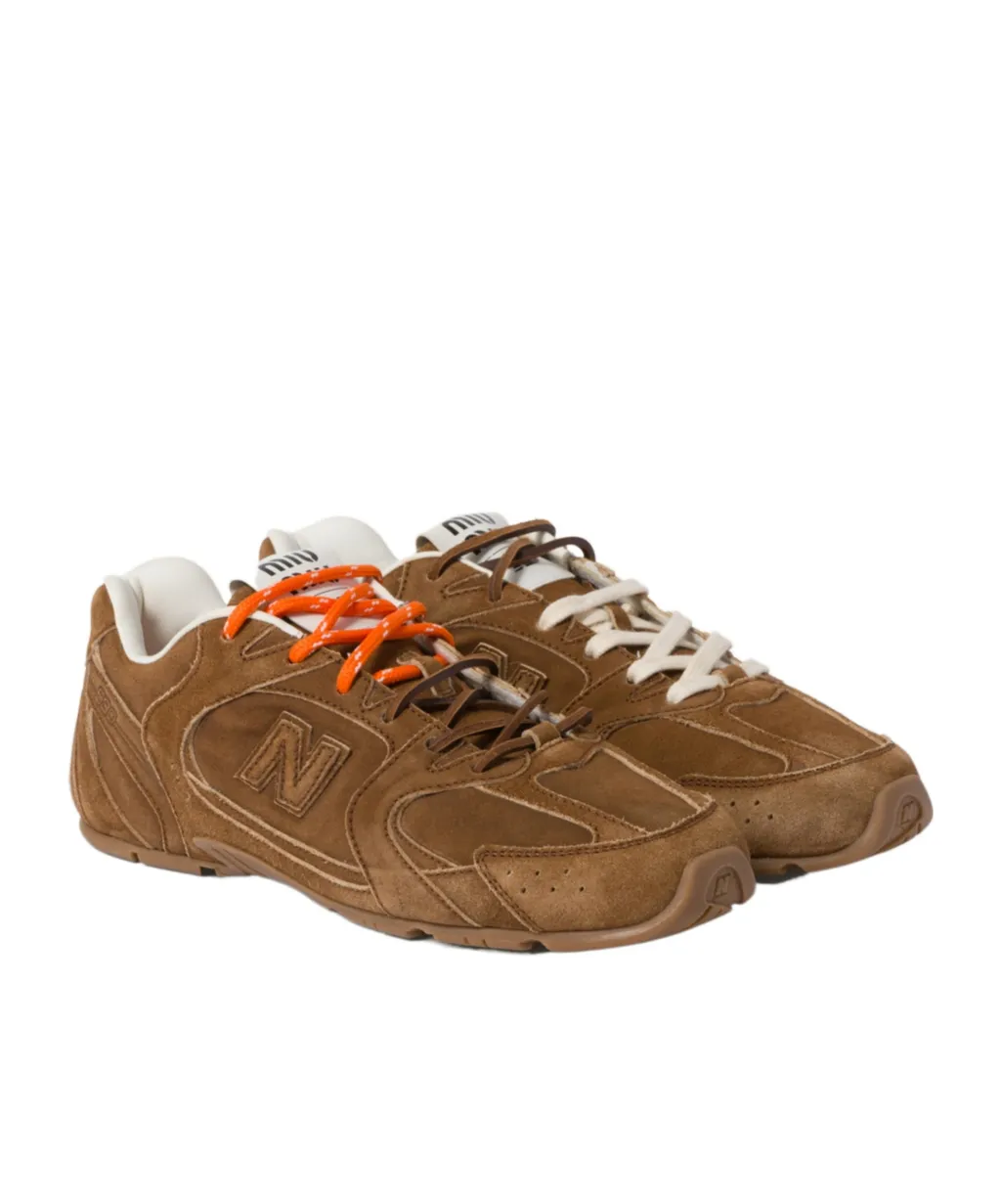 New Balance X Miu Miu 530 Sl Suede Sneakers
